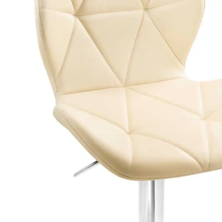 Барный стул Woodville Trio beige / chrome